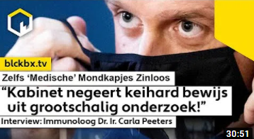 Blckbx.tv: Interview met Dr. Ir. Carla Peeters over mondkapjes